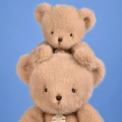 Peluche ours Clémentin Miel Amande (60 cm)|Histoire d'Ours Online