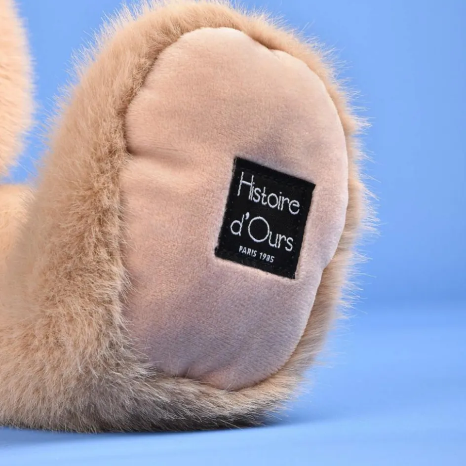 Peluche ours Clémentin Miel Amande (60 cm)|Histoire d'Ours Online