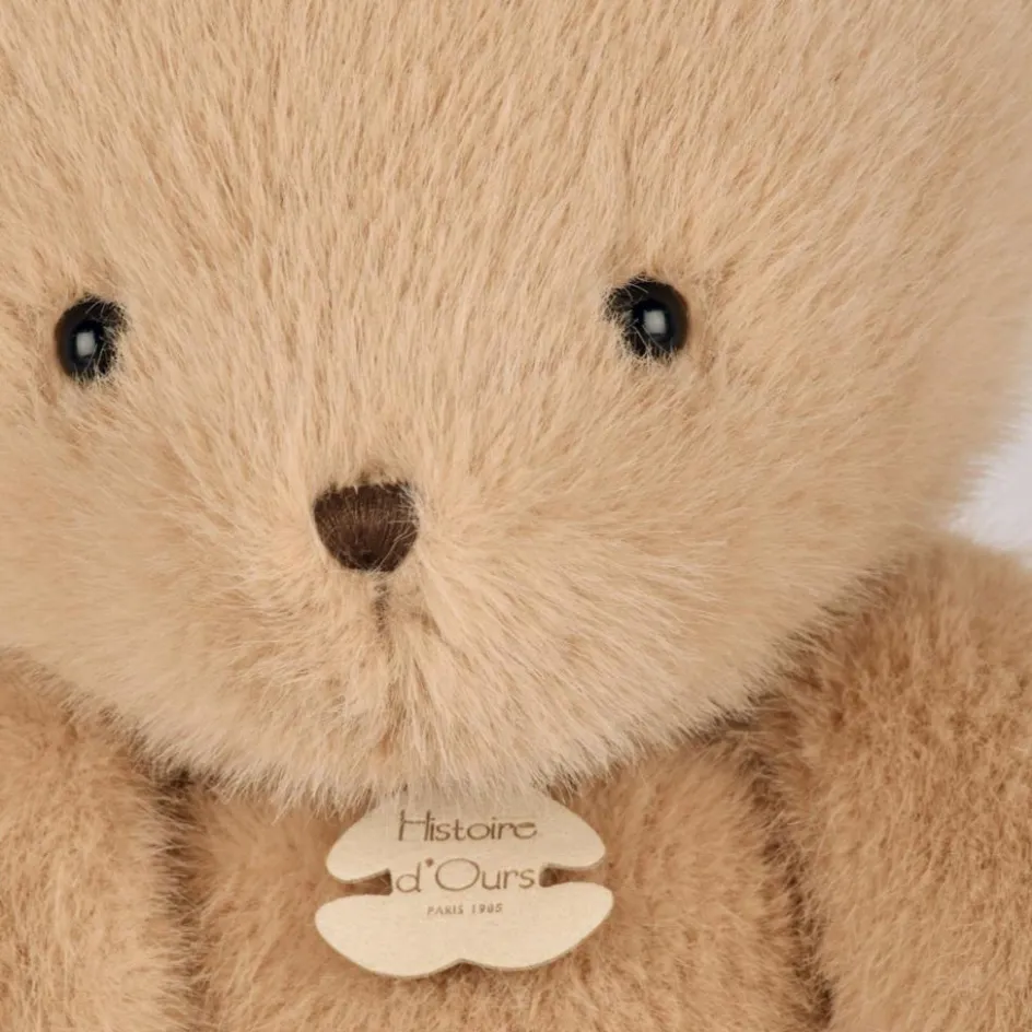 Peluche ours Clémentin Miel Amande (60 cm)|Histoire d'Ours Online