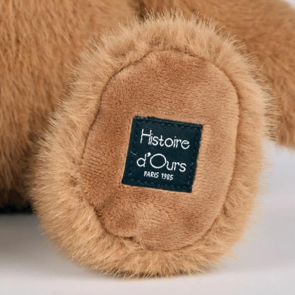 Peluche ours Clémentin Praline Cacahuète (38 cm)|Histoire d'Ours Outlet