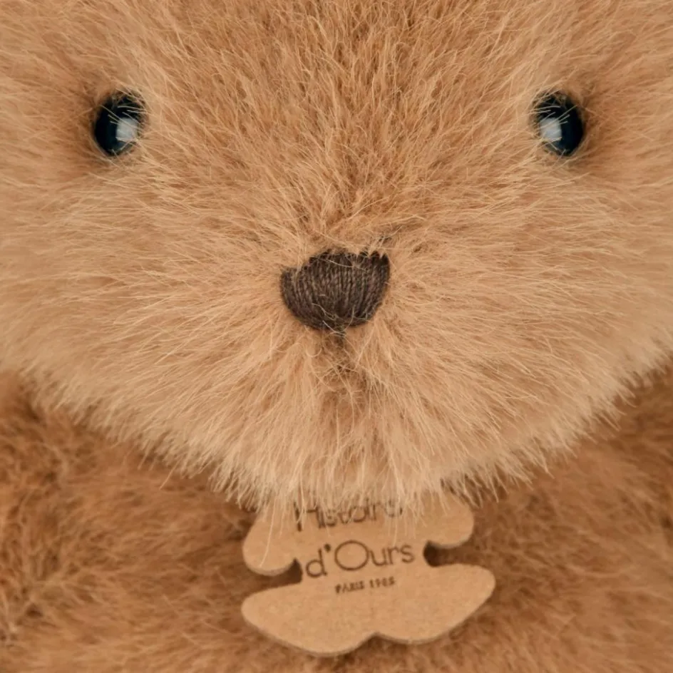 Peluche ours Clémentin Praline Cacahuète (38 cm)|Histoire d'Ours Outlet