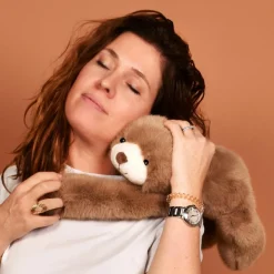 Peluche ours marron lesté PODCOLL (40 cm)|Histoire d'Ours Best