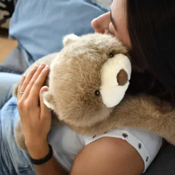 Peluche ours marron lesté PODCOLL (40 cm)|Histoire d'Ours Best