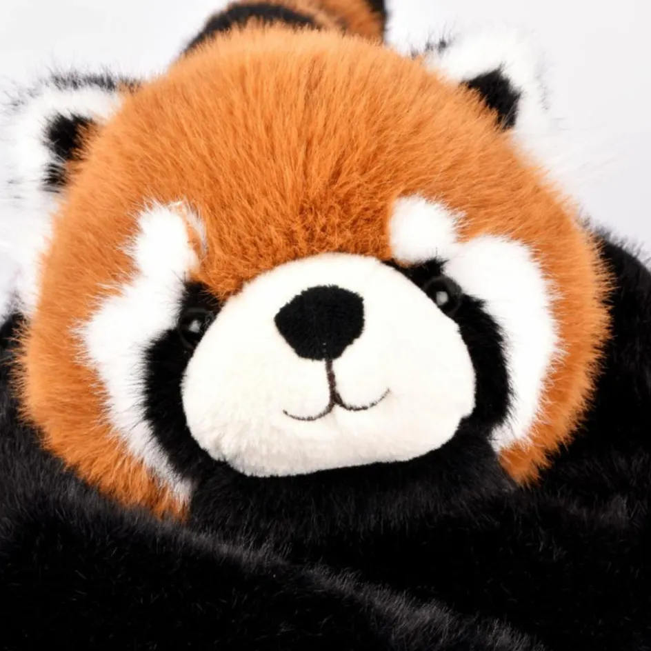 Peluche panda roux lesté PODCOLL (40 cm)|Histoire d'Ours Online