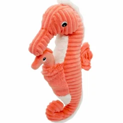 Peluche Papadou papa et bébé Les Ptipotos Corail (34 cm)|Les Déglingos Best