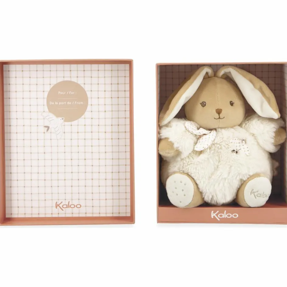 Peluche Patapouf Lapin crème (17 cm)|Kaloo Hot