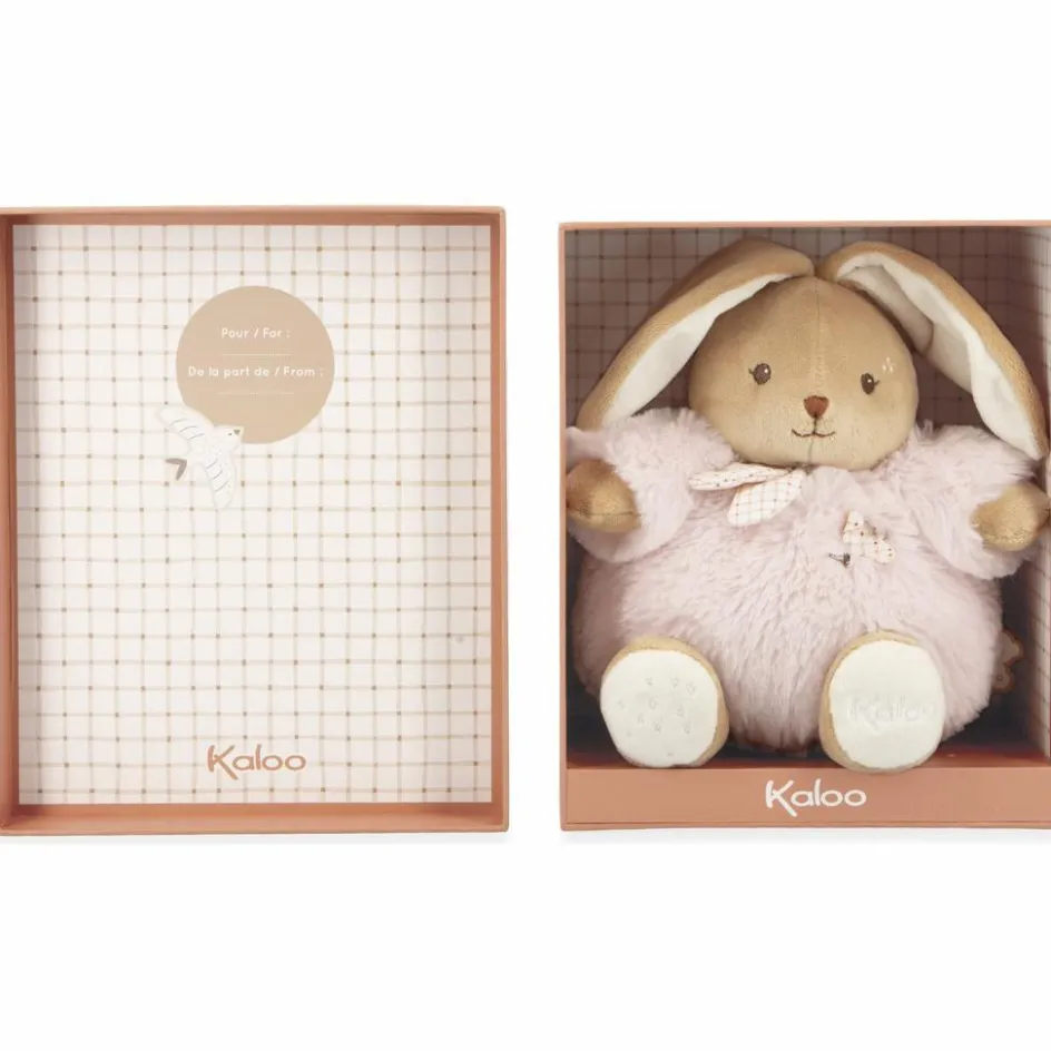 Clearance Kaloo Peluche Patapouf Lapin rose (17 cm)