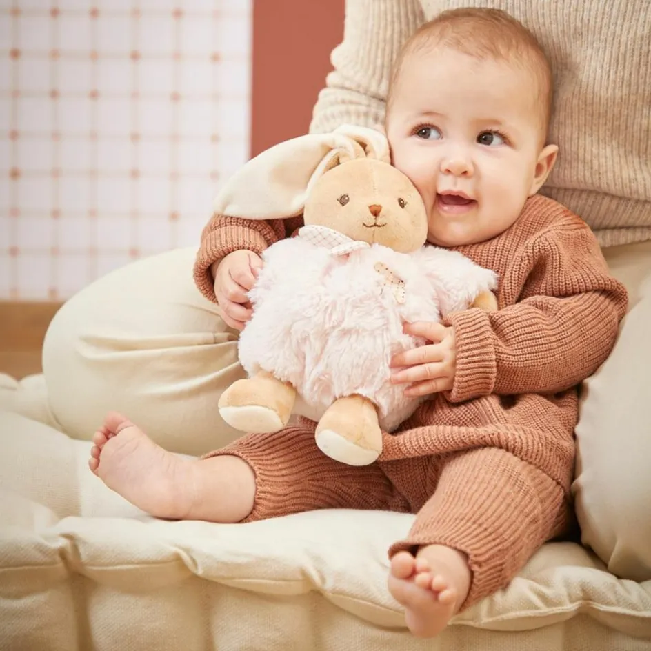 Clearance Kaloo Peluche Patapouf Lapin rose (17 cm)