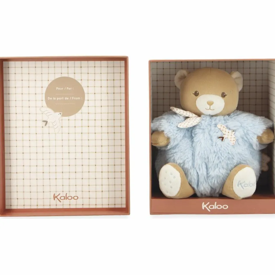 Peluche Patapouf Ours bleu (17 cm)|Kaloo Clearance
