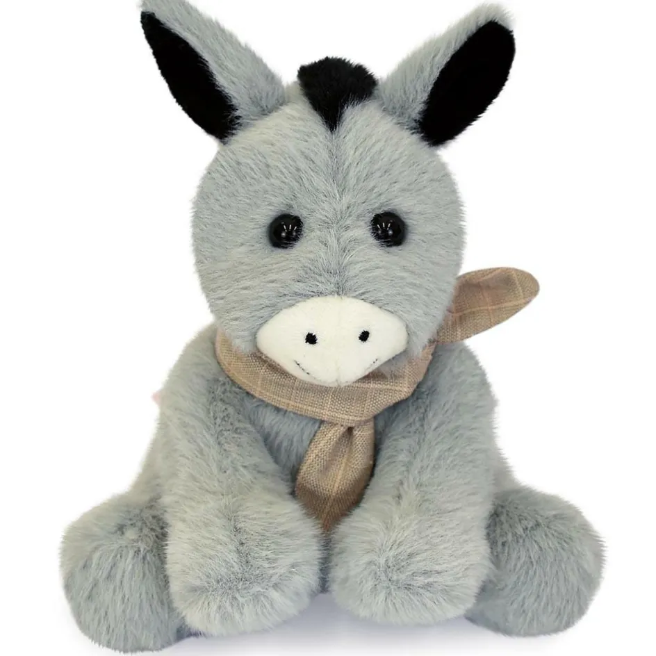 Peluche petit âne foulard (14 cm)|Histoire d'Ours Sale