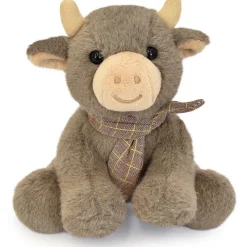 Peluche petite vache foulard (14 cm)|Histoire d'Ours