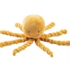 Peluche pieuvre Lapidou ocre (23 cm)|Nattou Sale