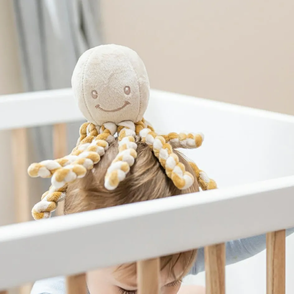 Outlet Nattou Peluche pieuvre Lapidou sable-caramel (23 cm)