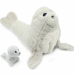 Peluche Ploufou maman et bébé Les Ptipotos (35 cm)|Les Déglingos Hot