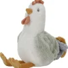 Peluche poule Little Farm (17 cm)|Little Dutch Discount