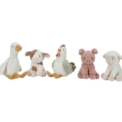 Peluche poule Little Farm (17 cm)|Little Dutch Discount