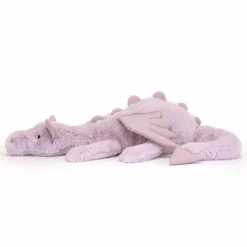 Peluche Scrumptious dragon lavande (66 cm)|Jellycat Discount