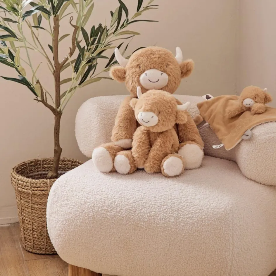 Best Noukie's Peluche Small Fluffy Cow (25 cm)