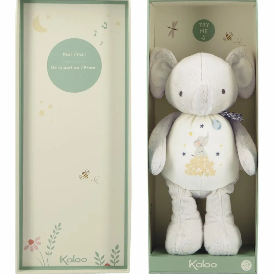 Peluche sonore Eléphant (28 cm)|Kaloo Clearance
