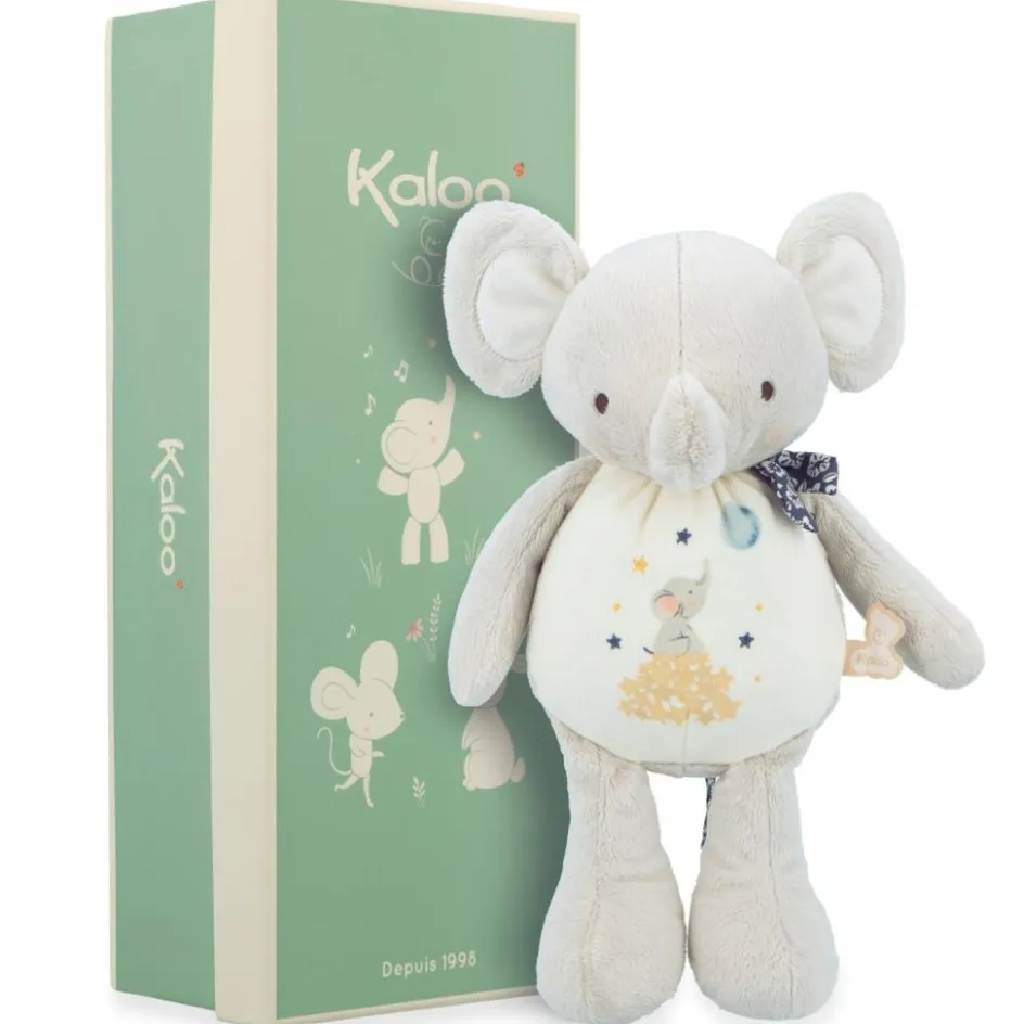 Peluche sonore Eléphant (28 cm)|Kaloo Clearance