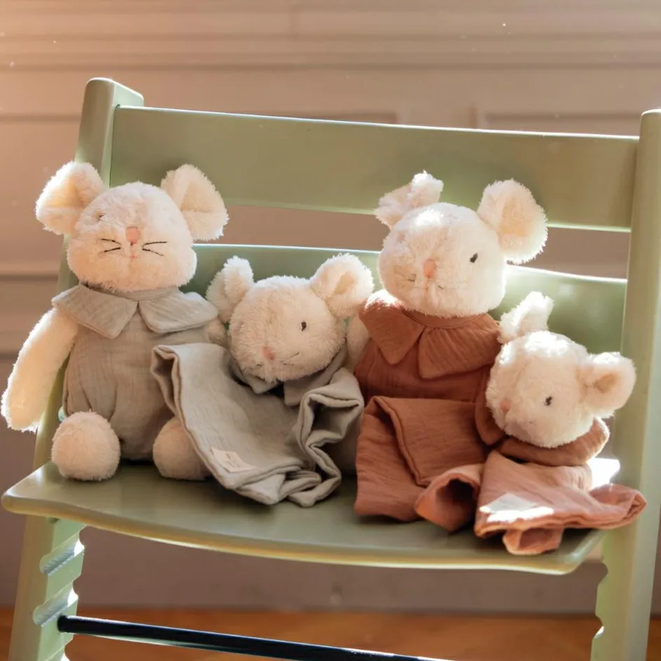 Peluche souris Poppy Cannelle (25 cm)|Walking Mum Online
