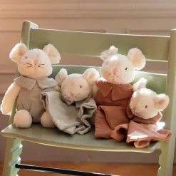 Peluche souris Poppy Mousse (25 cm)|Walking Mum Clearance