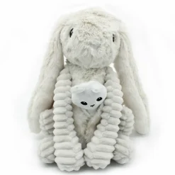 Peluche Toudou maman et bébé Les Ptipotos Gris clair (25 cm)|Les Déglingos