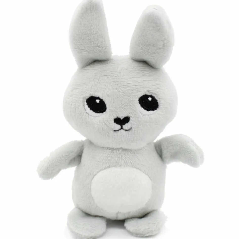 Peluche Toudou maman et bébé Les Ptipotos Gris clair (25 cm)|Les Déglingos