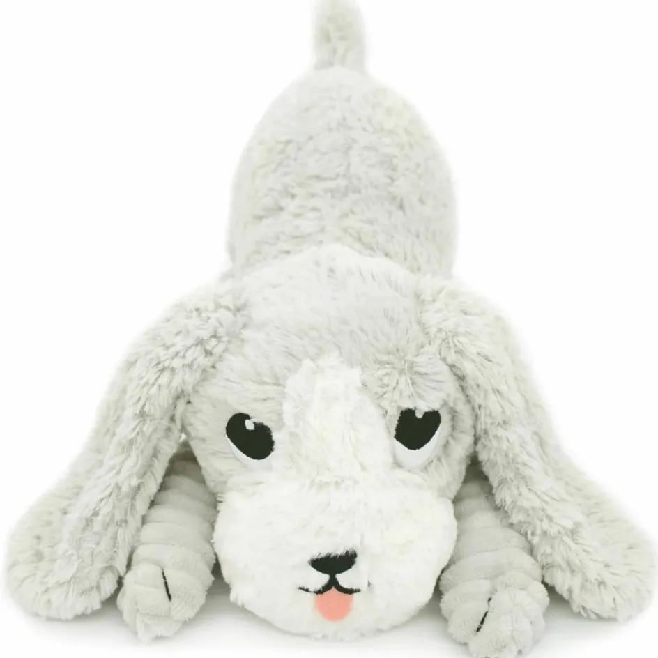 Clearance Les Déglingos Peluche Toutou maman et bébé Les Ptipotos Gris clair (34 cm)