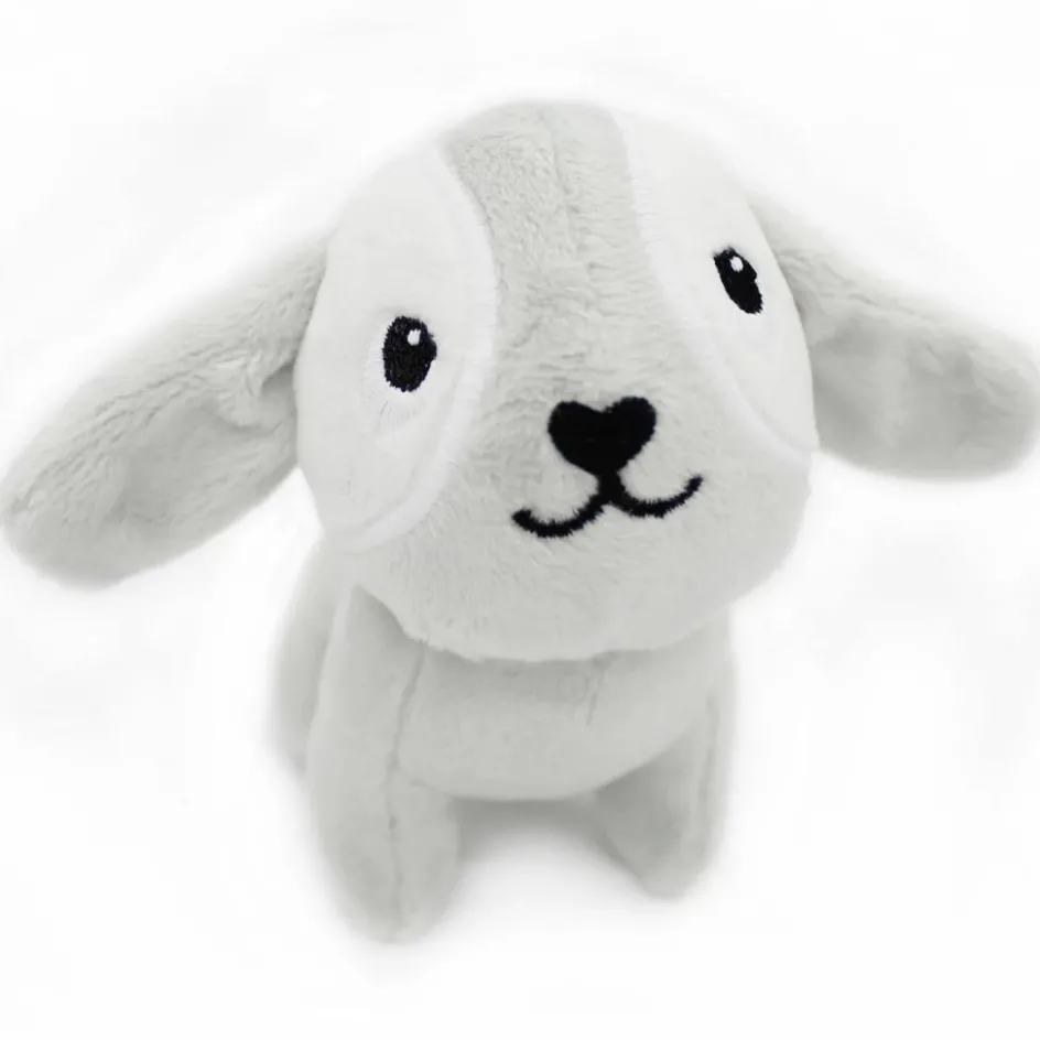 Clearance Les Déglingos Peluche Toutou maman et bébé Les Ptipotos Gris clair (34 cm)