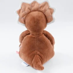 Best Noukie's Peluche Tricéraptos Ops en veloudoux cannelle (32 cm)