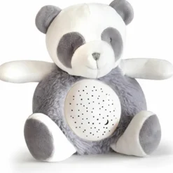 Peluche veilleuse musicale Panda (20 cm)|Doudou et Compagnie