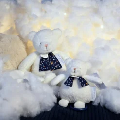 New Doudou et Compagnie Peluche veilleuse Ours Pantin luminescent Clair de Lune (28 cm)