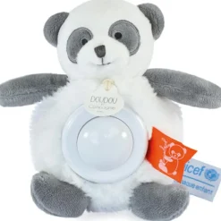 Peluche veilleuse Panda|Doudou et Compagnie Clearance
