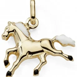 Pendentif Cheval (or jaune 375°)|Baby bijoux Hot