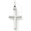 Hot Baby bijoux Pendentif Croix droite (or blanc 9 carats)