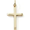 Pendentif Croix (or jaune 9 carats)|Baby bijoux Best