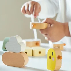 Perles à enfiler Oiseaux Sweet Cocoon (21 pièces)|Janod Hot