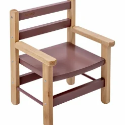 Petit fauteuil avec accoudoirs Juliette Hybride Vieux rose|Combelle