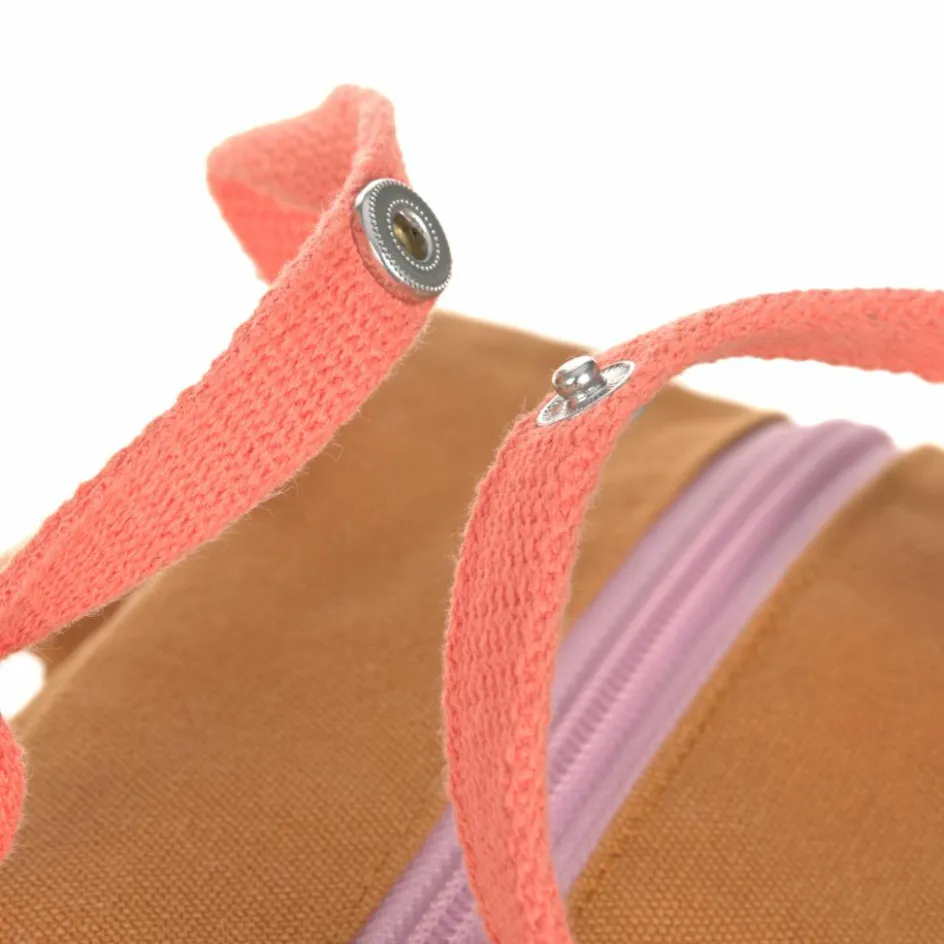 Petit sac à dos carré Little One & Me caramel|Lässig Hot