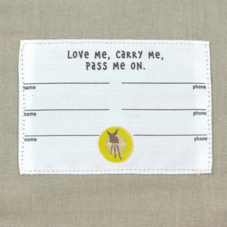 Petit sac à dos carré Little One & Me caramel|Lässig Hot