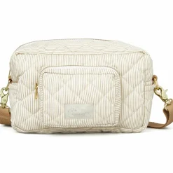 Clearance Cam Cam Copenhagen Petit sac à langer Classic Stripes Camel