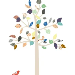 New Mimi'lou Petit sticker mural Big Tree arbre à motifs