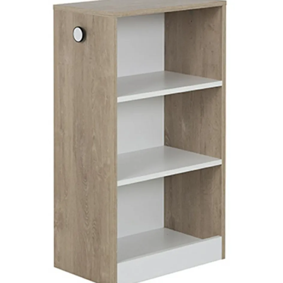 Petite bibliothèque mobile Chêne blond Marcel|Galipette Hot