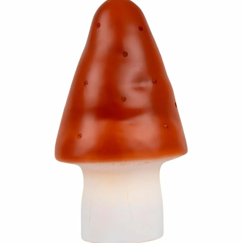Egmont Toys Petite lampe veilleuse champignon Brique Rouge
