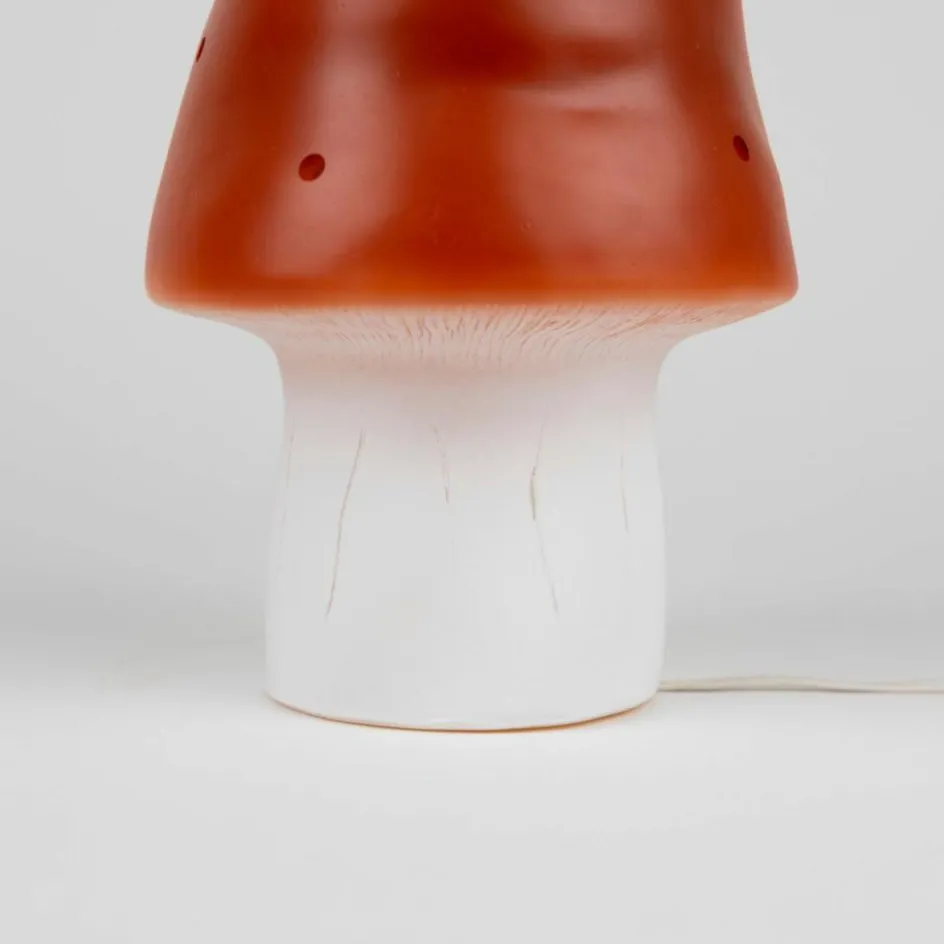 Egmont Toys Petite lampe veilleuse champignon Brique Rouge