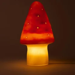 Egmont Toys Petite lampe veilleuse champignon Brique Rouge