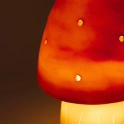 Egmont Toys Petite lampe veilleuse champignon Brique Rouge