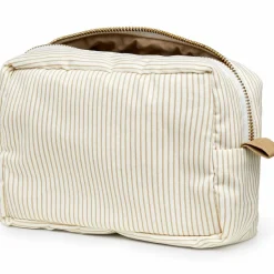 Petite trousse de toilette Classic Stripes Camel|Cam Cam Copenhagen Best