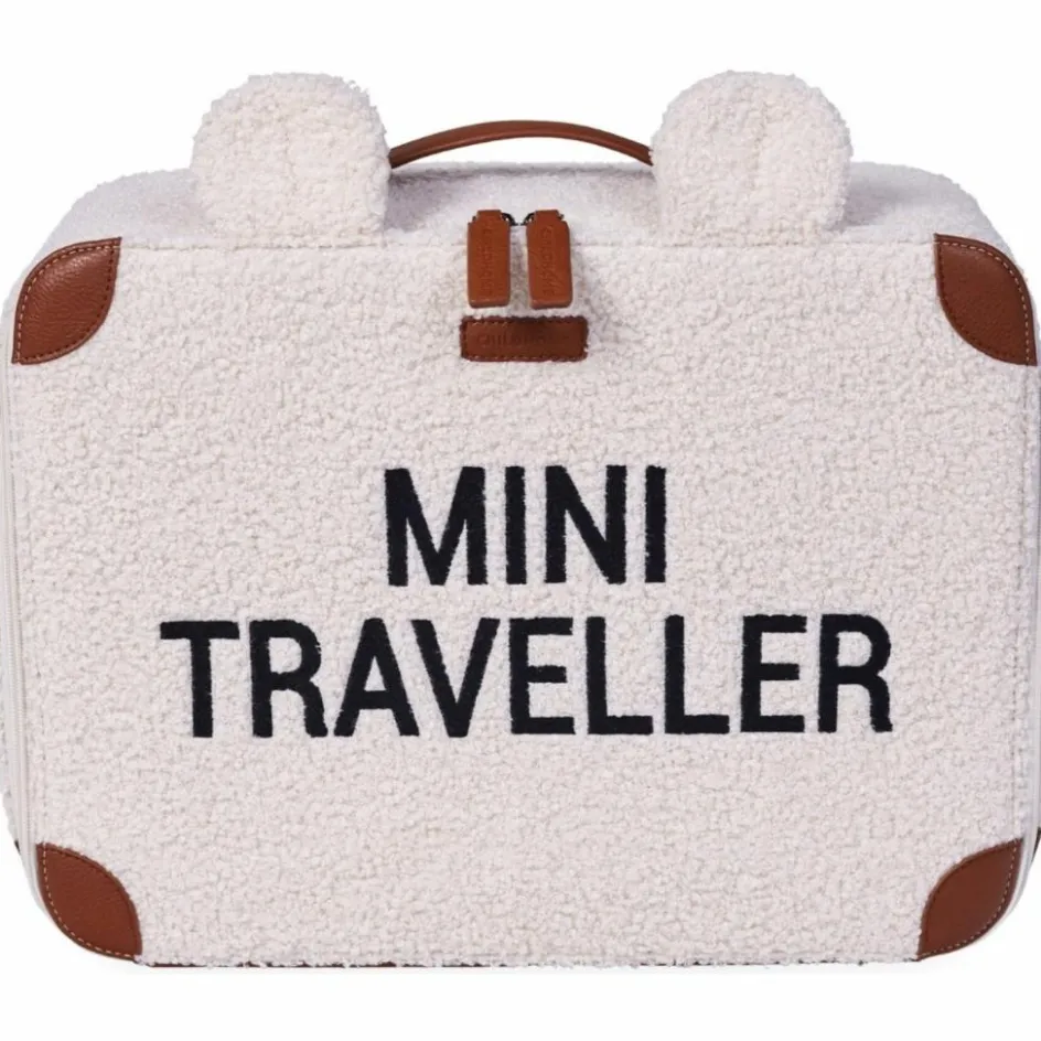 Petite valise Mini traveller Teddy écru|Childhome